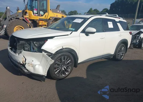 2022 Nissan Pathfinder Sl 4Wd из США, поврежденный, VIN 5N1DR3CD9NC202389